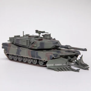 1/72 US M1A2SEP Abrams Main Battle Tank Model with Minesweeper - Picture 1 of 5