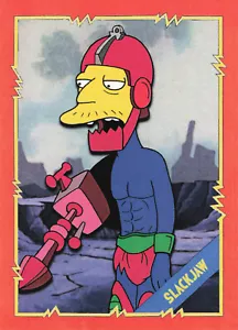 Trap Jaw Cletus Spuckler Chris51 Parody Card He-Man Simpsons MOTU - Picture 1 of 2