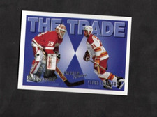 1994-95 O-Pee-Chee Premier Hockey The Trade Mike Vernon & Steve Chiasson