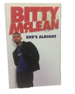 VINTAGE AUDIO CASSETTE TAPE BITTY McLEAN SHE'S ALRIGHT 1996 SINGLE EP - Picture 1 of 3