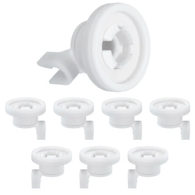 Korbrollen Set 8x passend wie Bosch Neff 00424717 für Oberkorb Geschirrspüler - Bild 1 von 4