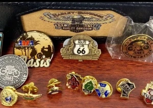 American Motorcycle Association (AMA) Vest/Lapel Pins Set Of 14 Total Pins - Picture 1 of 13