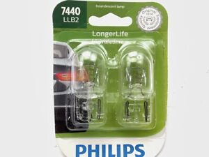 Philips 7440LLB2 Longerlife Turn Signal Light Lamp Bulbs - 2/Pack