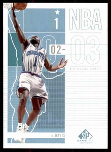 2002-03 SP Game Used Baron Davis #9