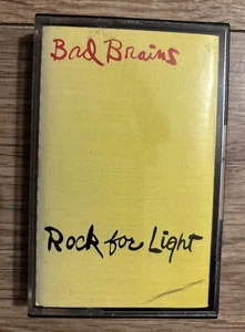 Rare* Bad Brains Rock For Light 1991 European Issue Cassette Tape EX/EX/VG - Picture 1 of 7