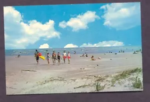EAST BEACH St Simons Island GEORGIA Chrome Postcard - Picture 1 of 1