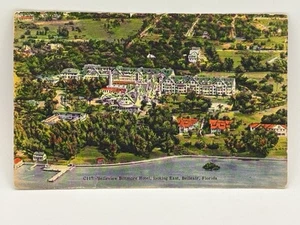 Postal C117 Belleview Biltmore Hotel Looking East Belleair Florida Hartman - Imagen 1 de 4