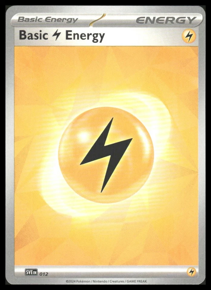 SV07: Stellar Crown #012 Basic Lightning Energy Common - Image 1 of 2
