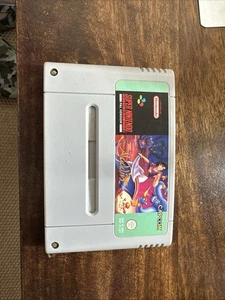 Disney's Aladdin Super Nintendo SNES Cartridge PAL Tested Genuine - Picture 1 of 1
