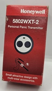 Honeywell 5802WXT-2 Two Button Personal Panic Transmitter With Watch Band Strap - Picture 1 of 4