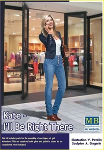 MAS24026 - Masterbox 1:24 - Kate I'll Be Right There - Picture 1 of 1