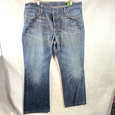 Gap 1969 Jeans Mens 40x30 Blue Straight Fit Classic Denim Button Fly Y2k 00s - Image 1 of 4