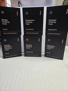 Kitted Strategic Thinking Tools  Deck 01 Set of 6. - Picture 1 of 9