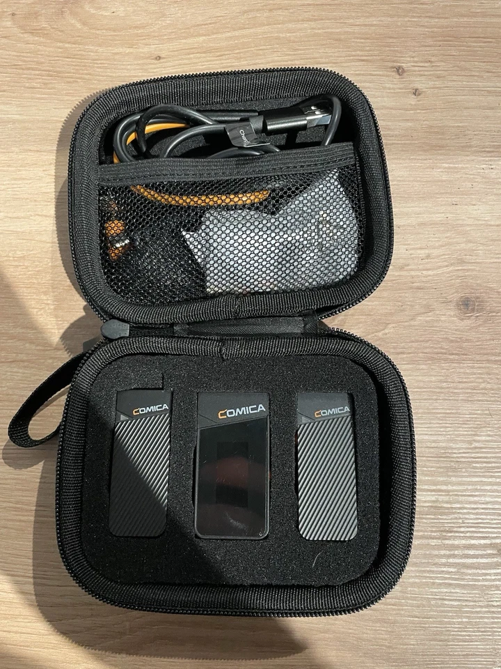 COMICA Vimo C2 Drahtloses Lavalier Mikrofon mit Noise Cancellation - Bild 1 von 3