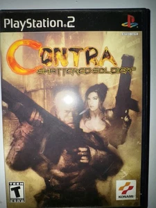 Contra: Shattered Soldier (Sony PlayStation 2, 2002) completo en caja PS2 - Imagen 1 de 4