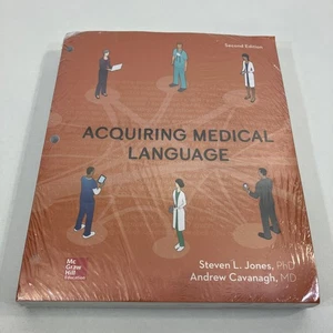 Acquiring Medical Language SEALED Loose Leaf Steven Jones & Andrew Cavanagh - Picture 1 of 5