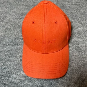 Orange Rabat Mütze Kappe gesticktes Logo verstellbar Freizeit Baseball Kopfbedeckung - Bild 1 von 9