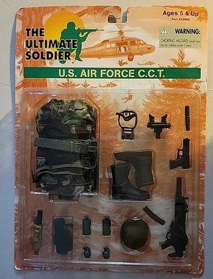 MISCARDED? The Ultimate Soldier U.S. Air Force C.C.T. Accessory Set  1998 *NEW* - Image 1 of 4