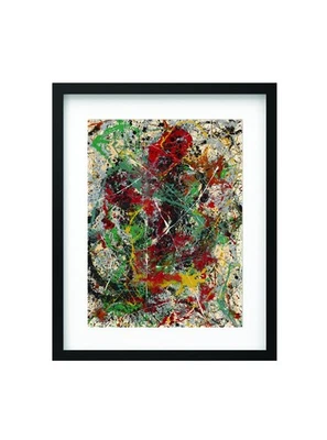 Litografía Jackson Pollock con certificado de autenticidad Foto 1 de 2
