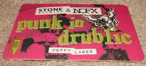 NOFX Punk in Drublic Hoppy Lager Promocional Posavasos de Cerveza - Punk Rock - Imagen 1 de 2