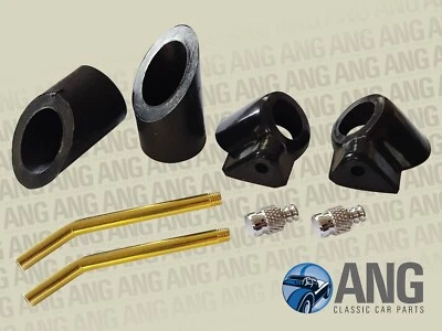 TRIUMPH TR4, TR4A, TR5, TR6 WINDSCREEN WASHER JETS & MOUNTING KIT (LU54704807) - Image 1 of 2