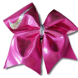 Nike Holographic Swoosh Pink Mystique Cheer Hair Bow 