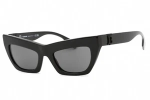 BURBERRY BE4405 409387 Sunglasses Black Frame Dark Grey Lenses 51mm - Picture 1 of 4
