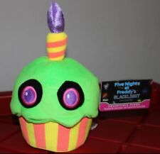 Five Nights At Freddy's FNAF Neon Blacklight Cupcake Plush Funko 6 Inch W Tags 
