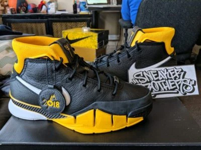 Nike Kobe 1 I Protro Del Sol Negro Maíz Universitario AQ2728-003 Allstar 2018 Retro  Foto 1 de 4