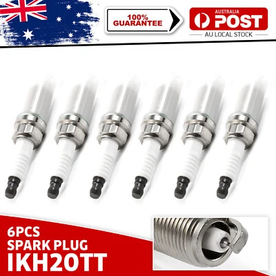 MODIGT TWIN TIP SPARK PLUGS for BMW 3 SERIES E90 330i 3.0L N52 TT X 6 - image 1 of 4