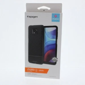 Spigen Core Armor Case for Moto g (2021) Power Black - Picture 1 of 2