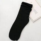Warm Bright Candy Brushed Cotton Tube Long Ankle Slouch Socks Loose FT