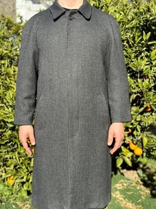 Corneliani Napoli Individual Rare Custom Made Jacket Trench Coat Size 48 6 R M - Picture 1 of 16