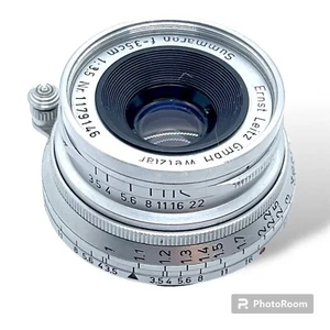 Leica Summaron 35mm 3.5cm f3.5 Wide Angle M Mount Prime Lens Clean Ships USA - Picture 1 of 5