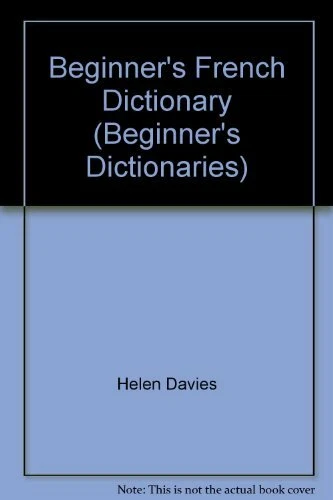 Beginner's French Dictionary (Usborne Beginner's Dictionaries),Helen Davies, Fr - Image 1 of 1