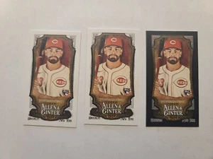 Mini lote de 7 Cincinnati Reds Topps Allen & Ginter 2024 con negro, espalda A&G y RC - Imagen 1 de 4