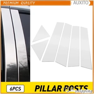 For 2005-2010 Chrysler 300 300C/ Magnum Door Pillar Post Trims Chrome - Picture 1 of 18