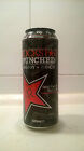 Empty Rockstar Punched Energy Drink can; 500 ml (16.9 fl oz); Bottom (UK)