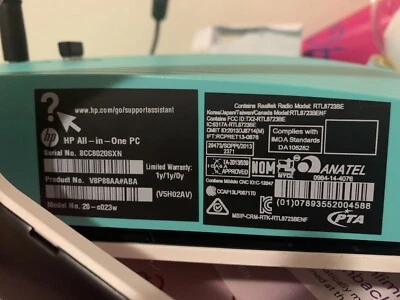 Computadora de escritorio HP todo en uno (RAM mejorada - SSD de almacenamiento de 1 TB) Foto 1 de 2