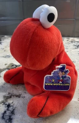 Vtg Rare 80’s 7 “ Willy Wonka Nestle Nerds Plush Red Limited Edition W/tags Mint - Image 1 of 4