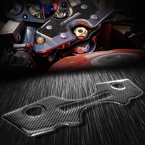 Almohadilla protectora de yugo con mango 99-07 Hayabusa GSX1300R GSXR aspecto de carbono - Imagen 1 de 4