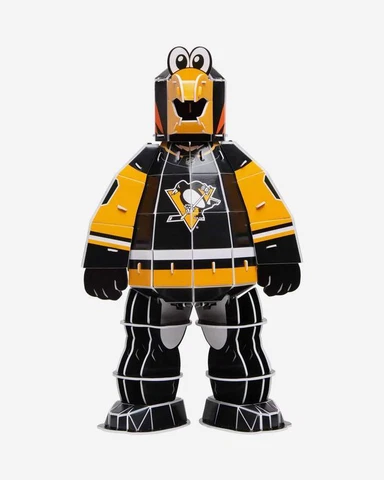 FOCO NHL Pittsburgh Penguins -Iceburgh 12" Mascot PZLZ 3D Paper Model Puzzle Cover