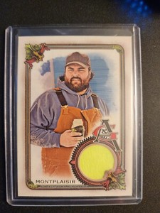 2023 Allen and Ginter AGRA-MM Myles Montplaisir Memorabilia Card