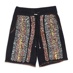 NWT AMIRI BRAIDED BANDANA BLACK SHORTS SIZE S $1990 - Picture 1 of 5