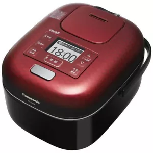 Panasonic SR-JX058-K Variable Pressure IH Rice Cooker 3 CUP Red 100VAC - Picture 1 of 24