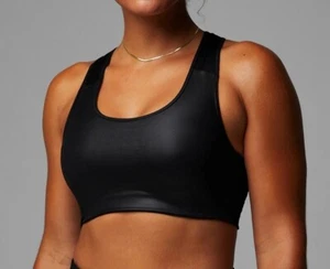 Fabletics Sports Bra Sz L Motion 365+ Shine Medium Impact Sports Bra Athletic - Picture 1 of 9