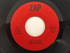 Rare Bluegrass Bopper 45 EARLENE PIKE Go Cat Go ZAP hear - Picture 1 of 2
