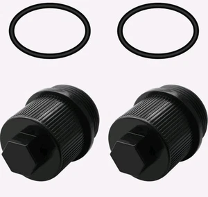 2pk Drain Plug Cap Assembly Replaces 190030 Fits for Pool & Spa Filter- Pentair - Picture 1 of 4