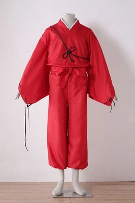 Inuyasha Cosplay Costume Costume Clothing Anime Cartoon Kimono Child v2 - Image 1 of 4