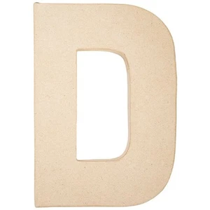 Craftsmart Paper Mache Letter D - Picture 1 of 2